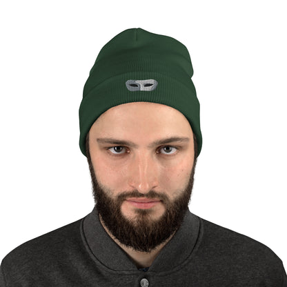 Embroidered 'Mask' Beanie